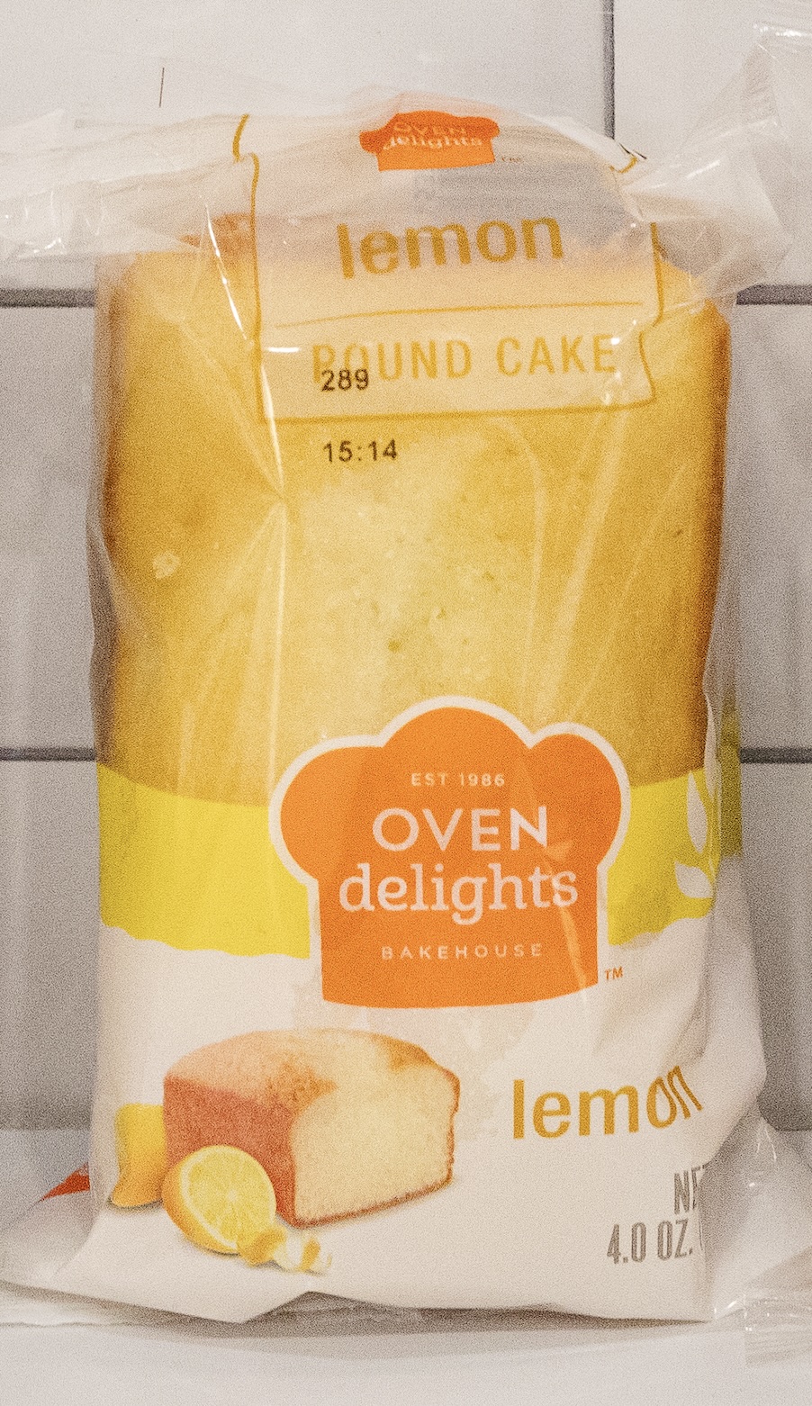 MP, Frozen, KRMA lemon loaf cake, 4oz product image