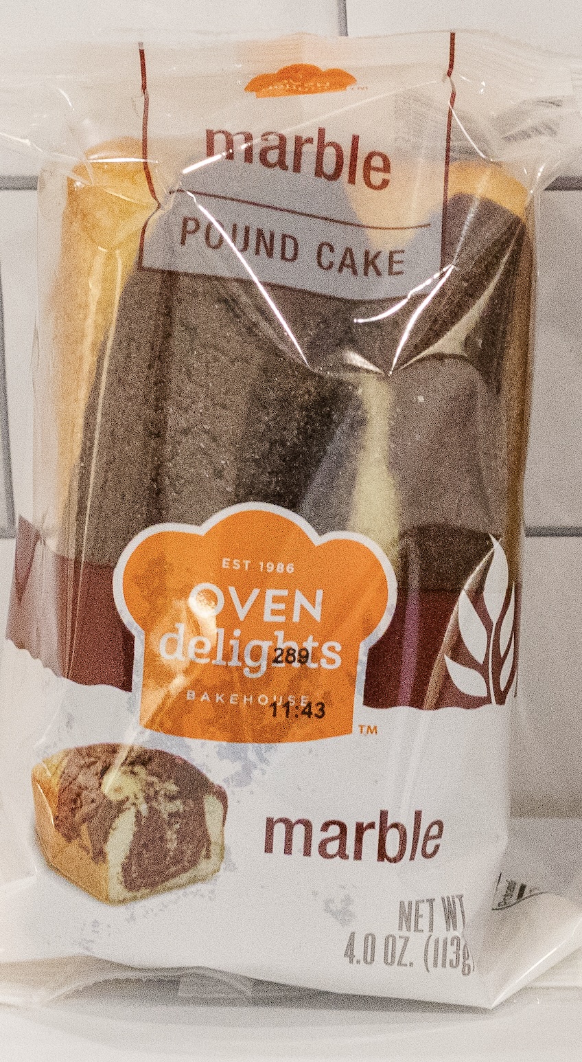 MP, Frozen, KRMA marble loaf cake, 4oz product image