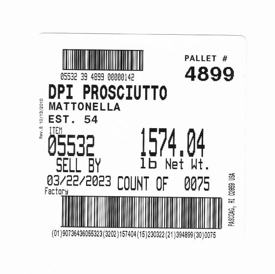 Prosciutto product image