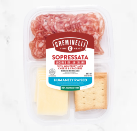 Sliced Sopressata, Monterey Jack, & Crackers product image