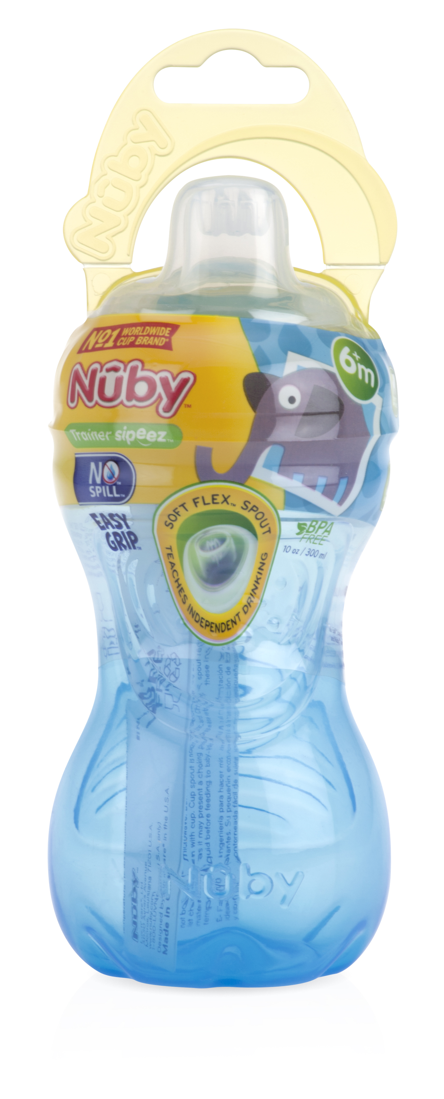 NUBY EZ GRIP CUP W/COVER SFT SPT product image