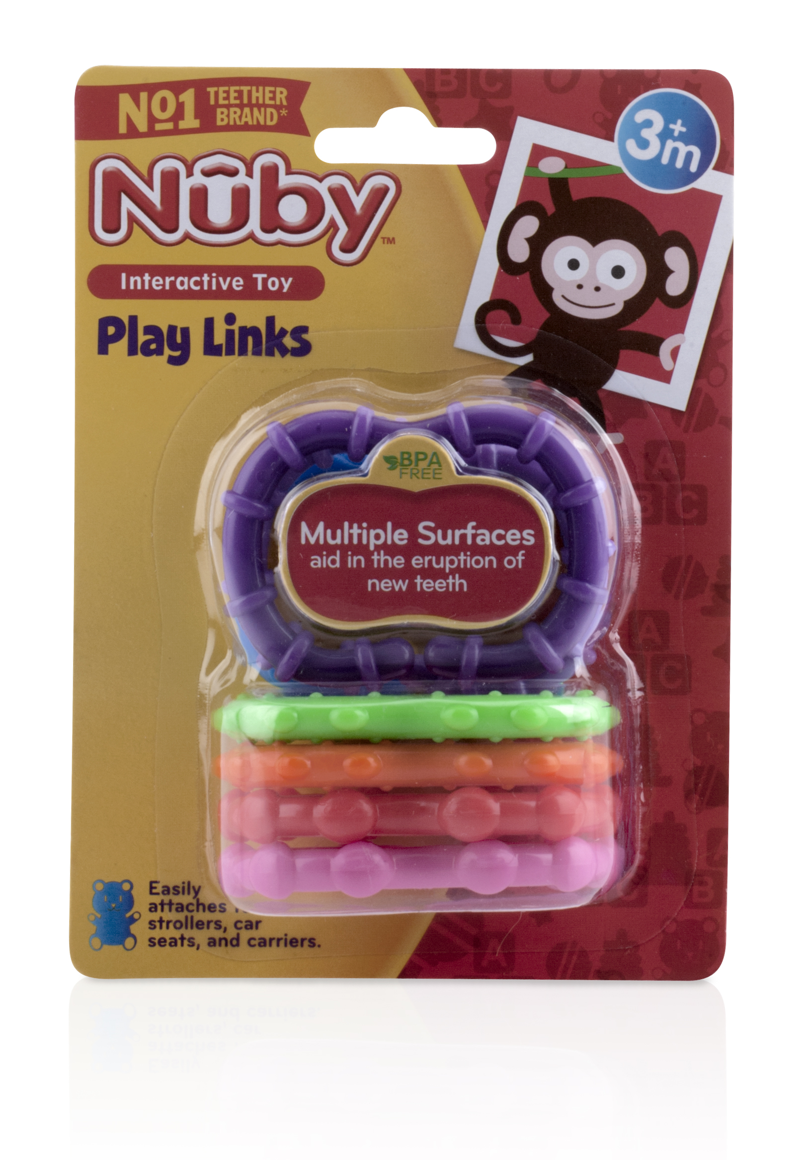 NUBY 8PC CLICK RINGS product image