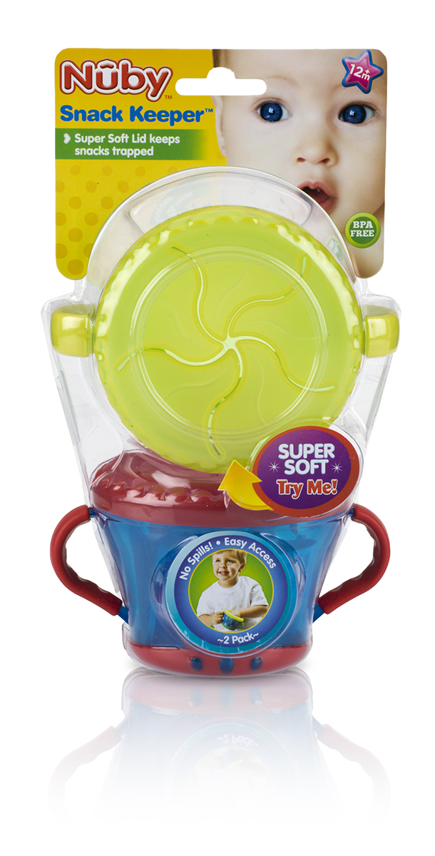 NUBY 2PK SNACK KEEPER product image