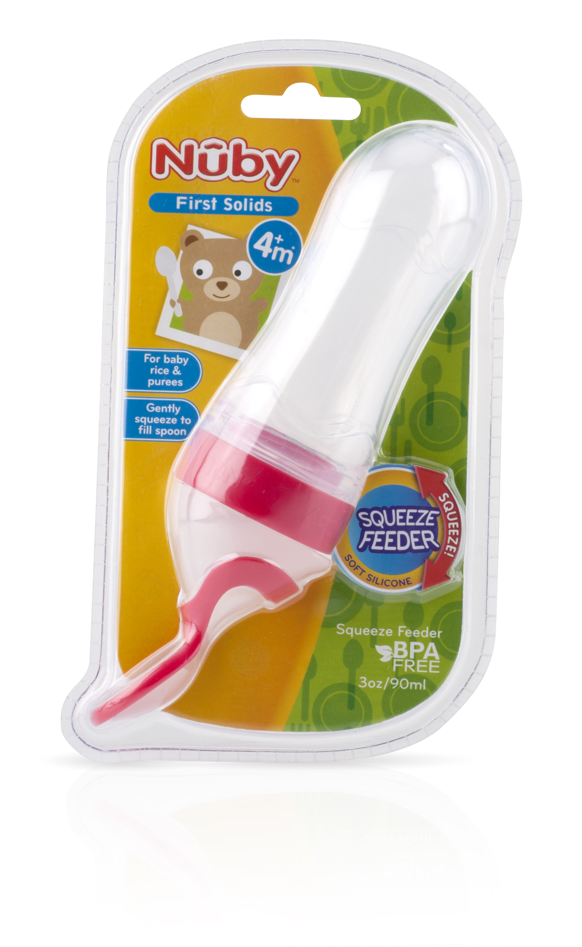 NUBY SQUEEZE FEEDER SPOON product image