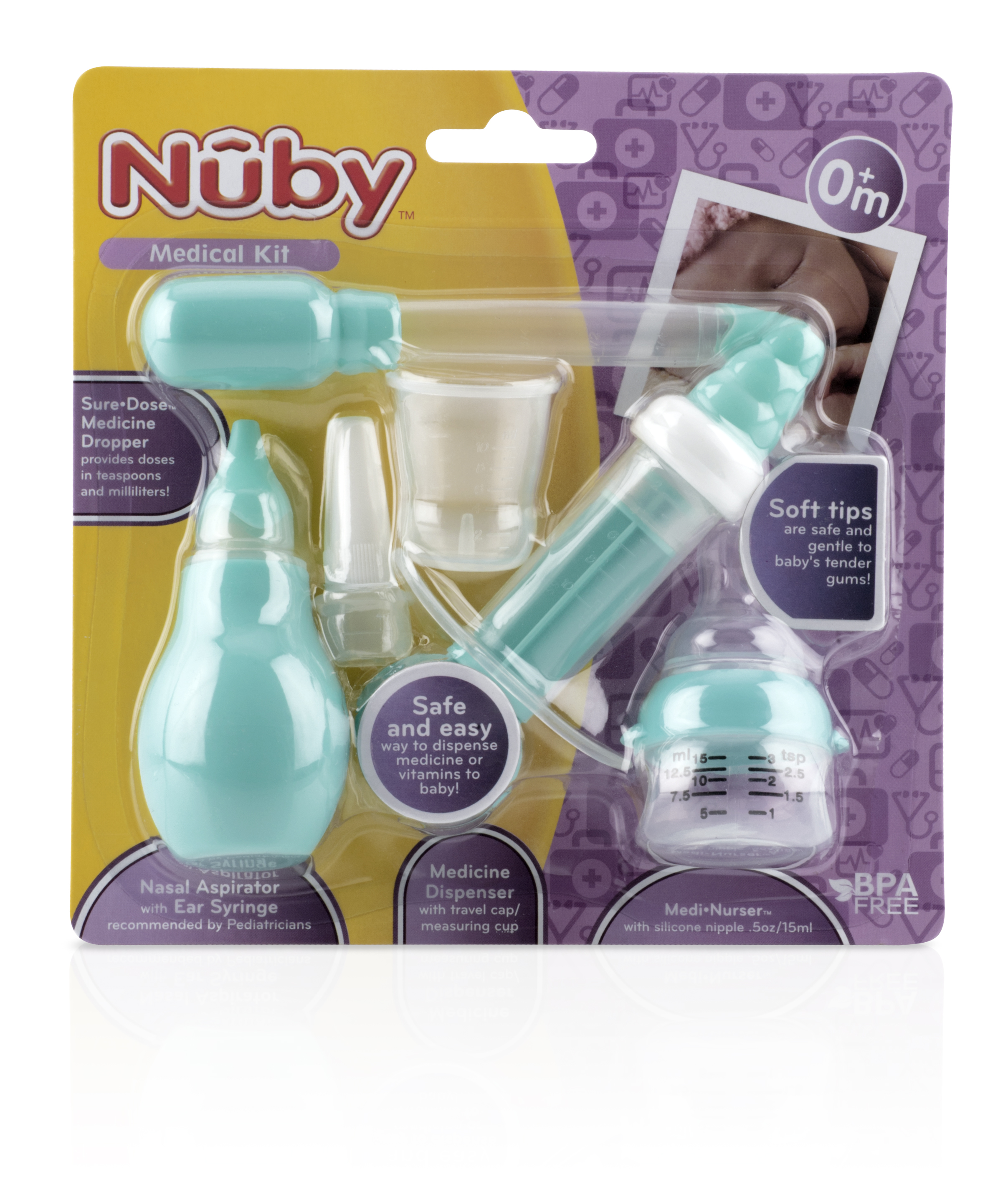 NUBY 6PC MEDICAL SET product image