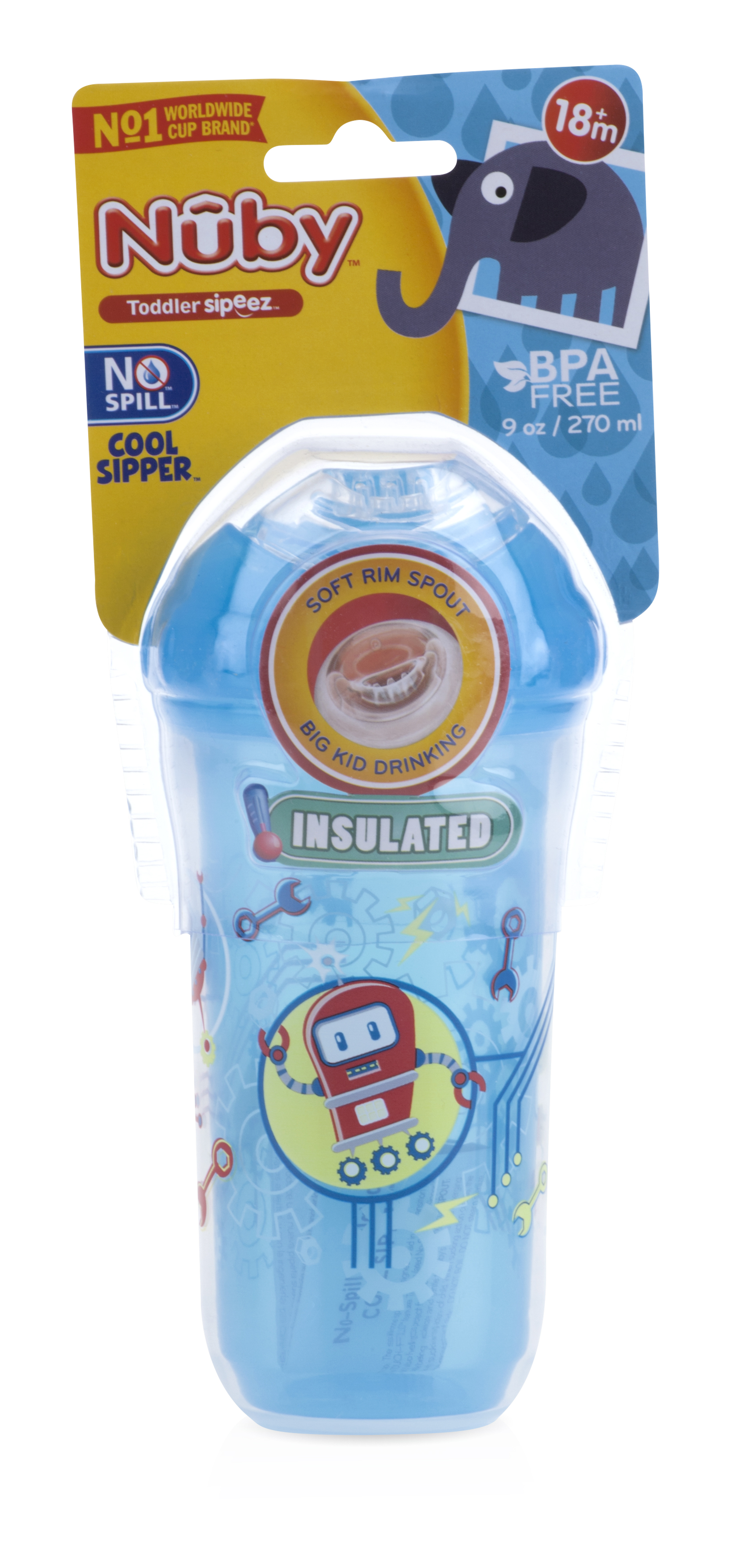 NUBY INSULATED SIP CUP NO SPILL product image