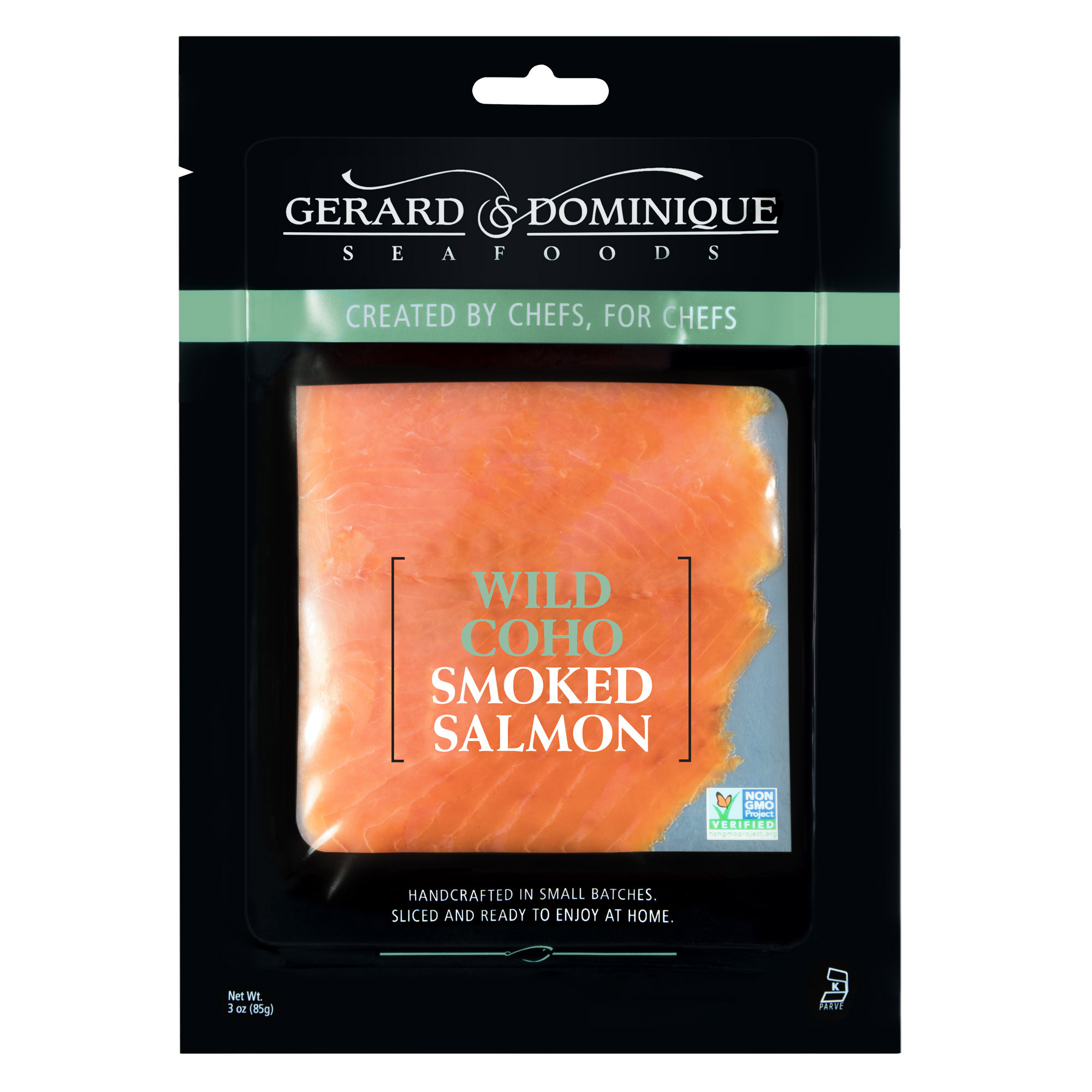 Wild Alaskan Coho Smoked Salmon 3oz product image