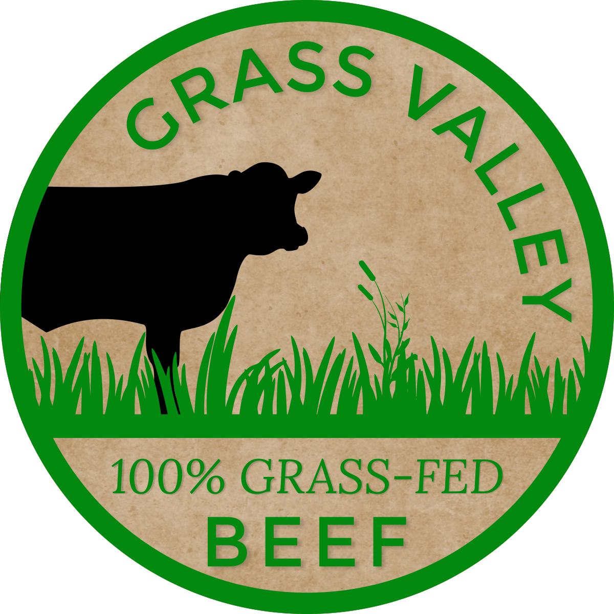Grass Valley Beef logo