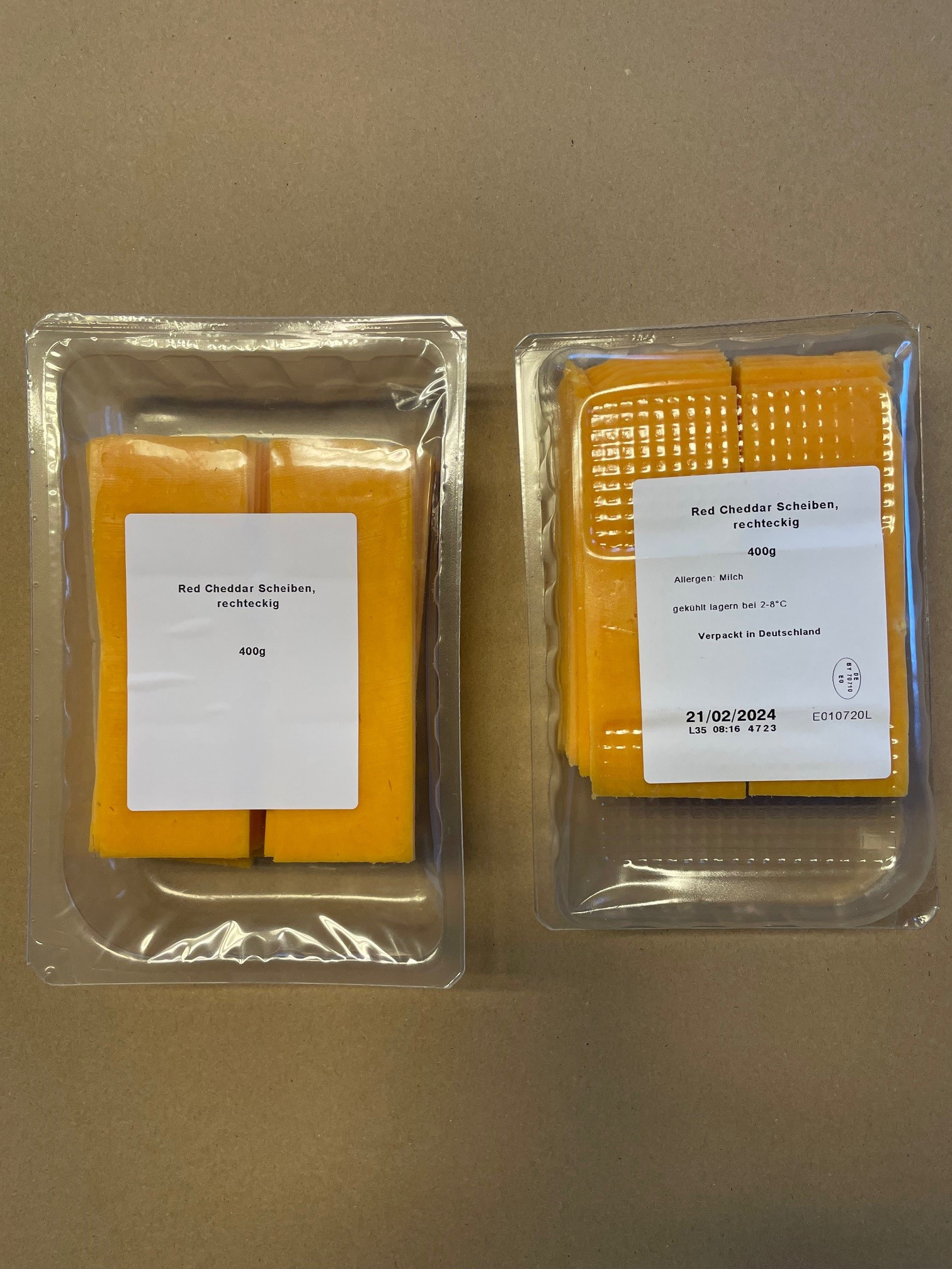 Red cheddar slices product image