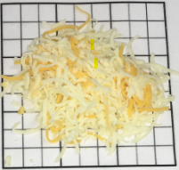 Cheese, Processed, Mozzarella / Cheddar, Frozen, Grated, 10/1.0kg (2.2lb) (EU Ing Solutions) [vegetarian] [RTE] product image