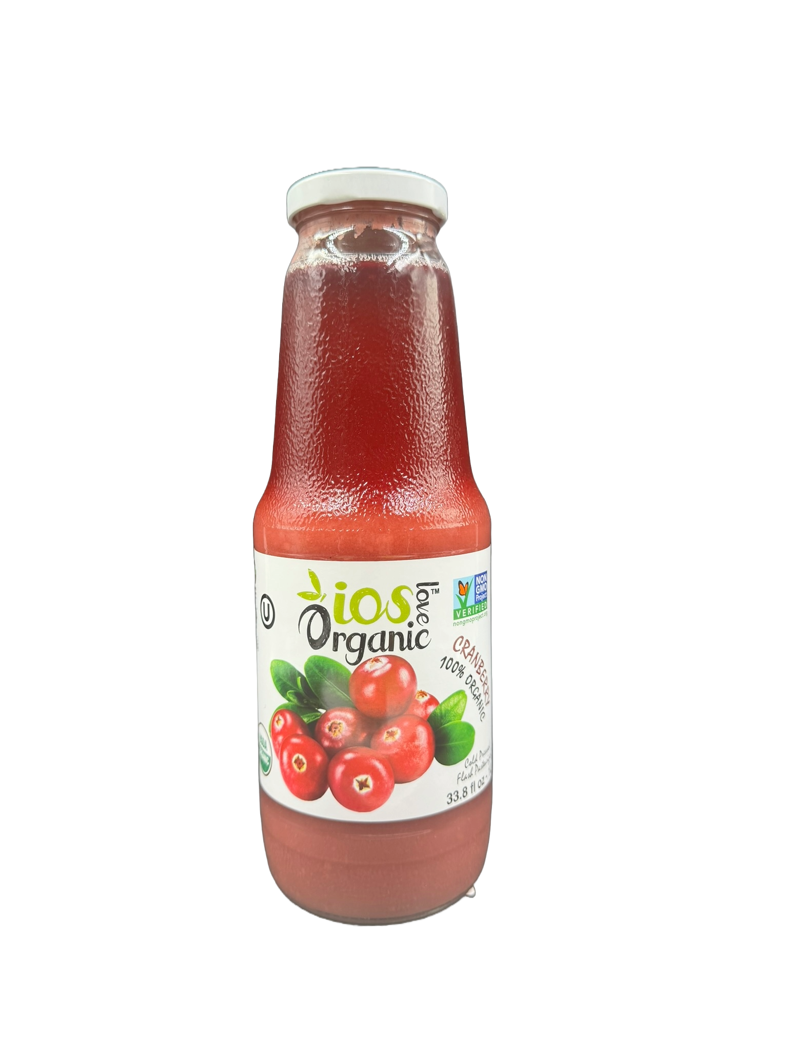 IOS CRANBERRY JUICE - ORGANIC 1LT [bx=6ea] product image