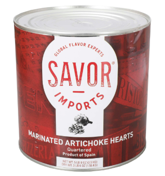 Quartered Marinated Artichoke Hearts 6-3 kilogram product image
