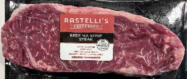 Beef NY Strip Steak Preferred Frozen 10 oz portions product image