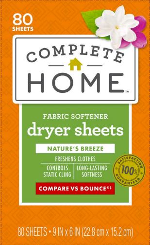 80ct. Dryer Sheet - Bounce Outdoor Scent Profile product image