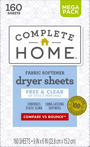 160ct. Dryer Sheet - Free & Clear product image