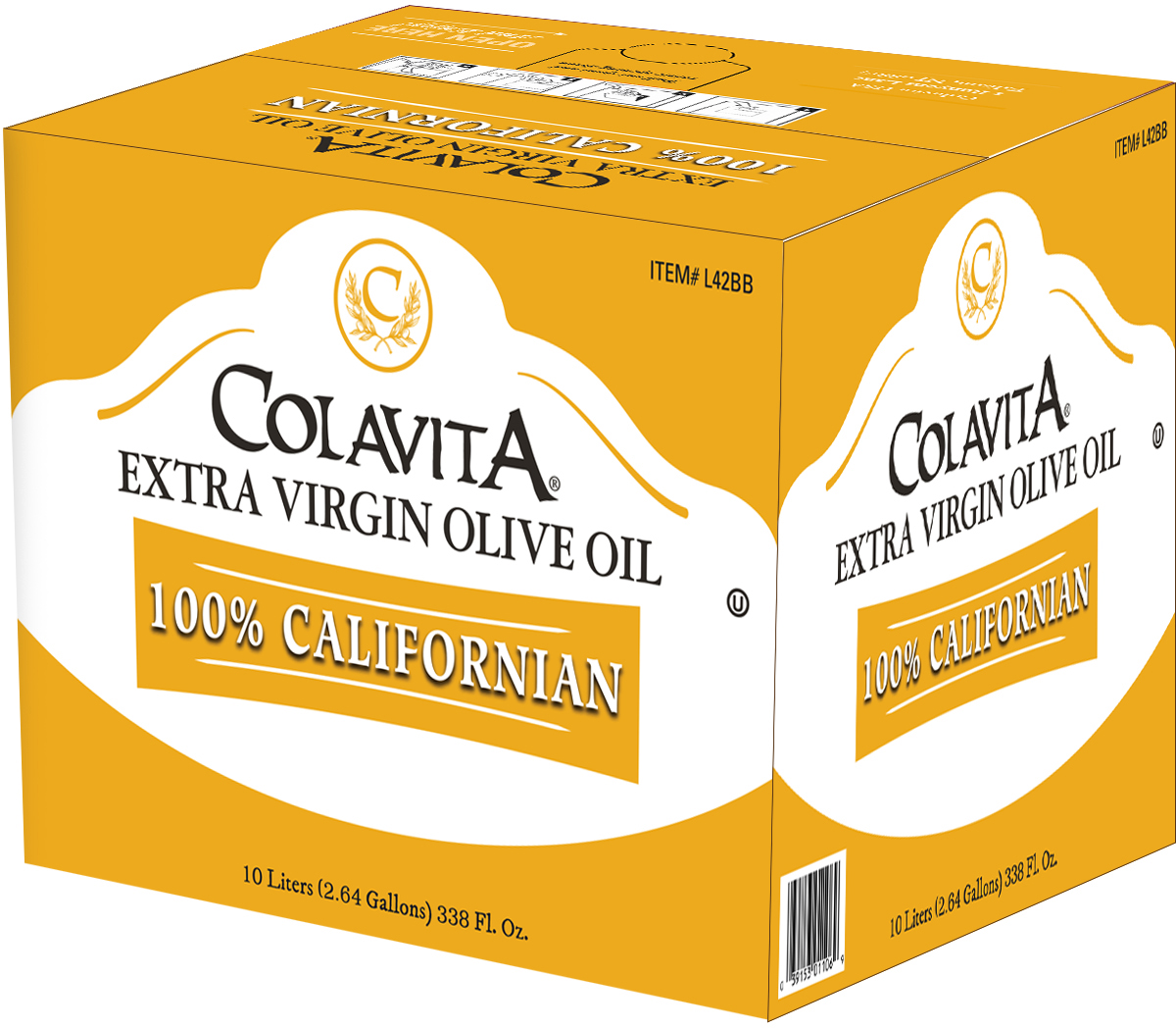 Colavita 100% Californian Extra Virgin Olive Oil 1x10Lt Bag in Box product image
