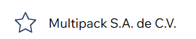 Multipack S.A de C.V. logo