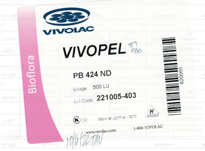 VPL BIOF PB 424 ND (500 LU) product image