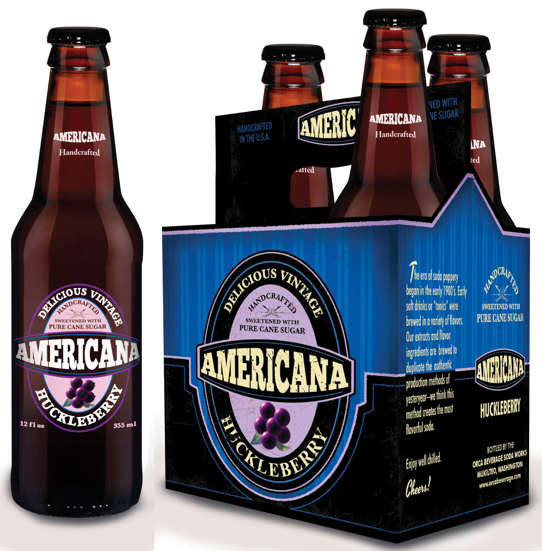 Americana Huckleberry 4 pack product image