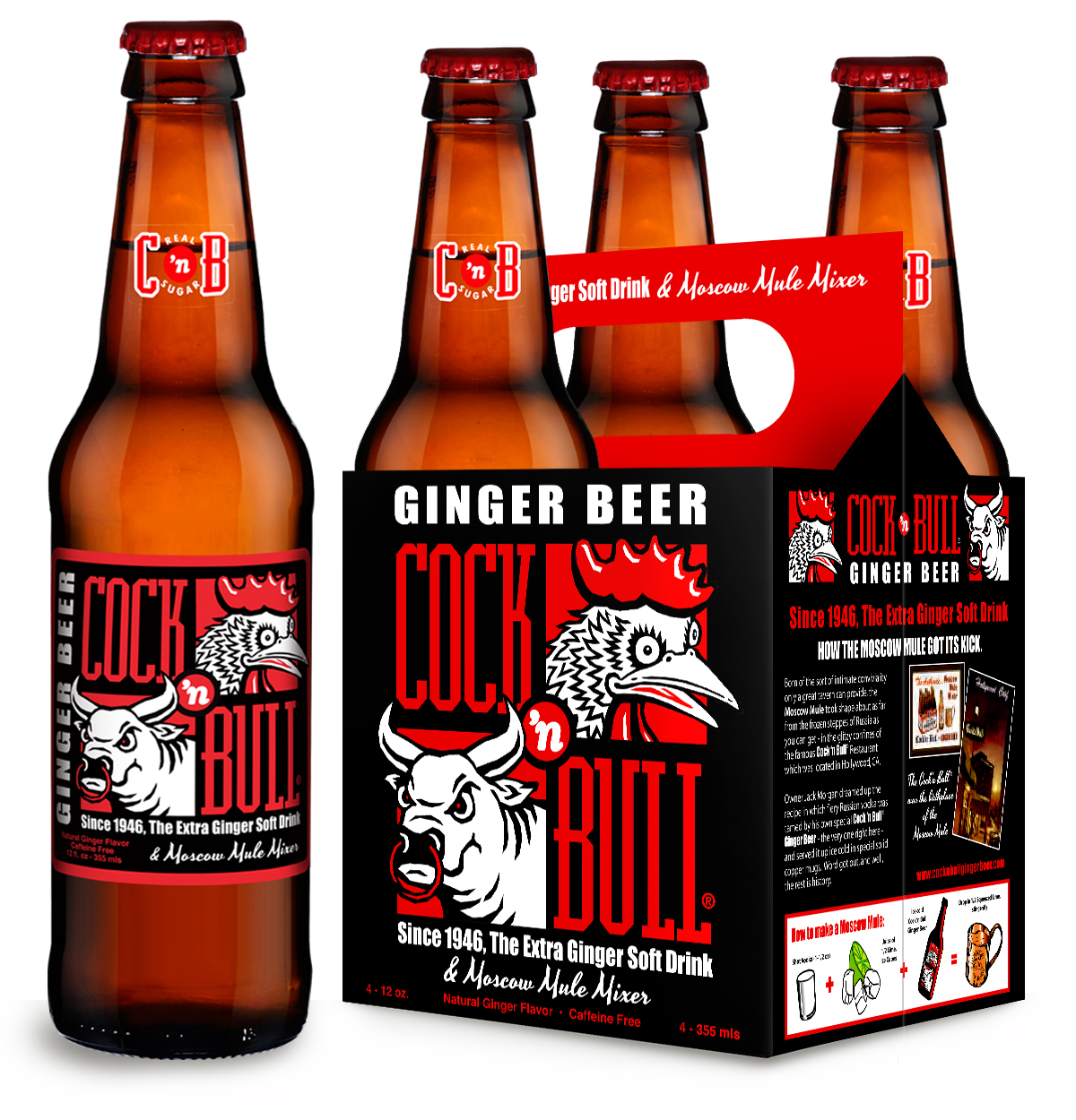 Cock 'n Bull Ginger Beer 4 pack product image