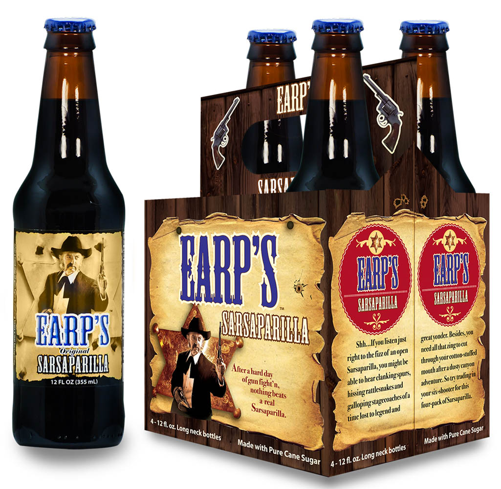 Earp's Sarsaparilla 4 pack product image