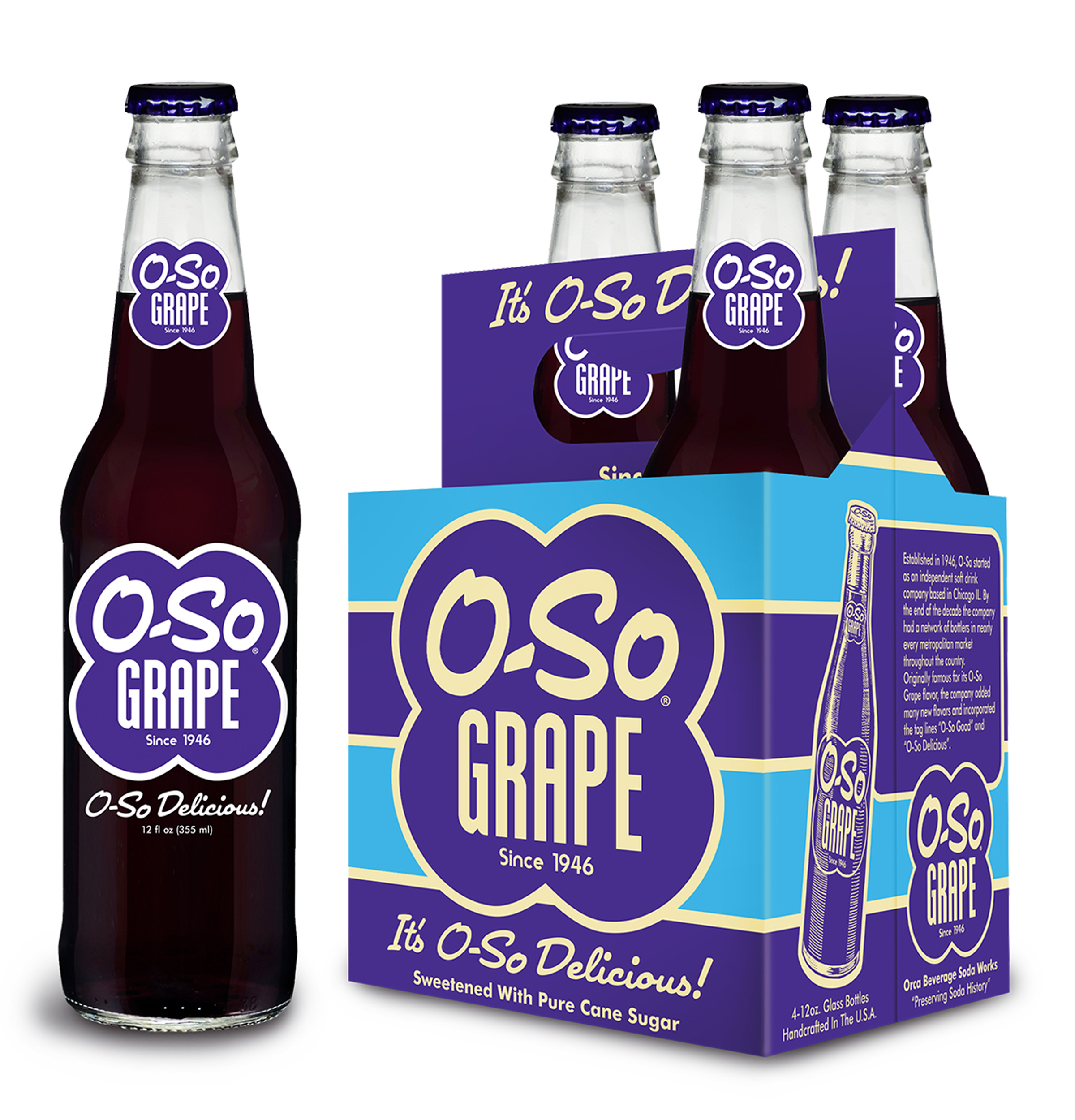 O-So Grape 4 pack product image