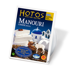 MANOURI CHEESE P.D.O 200g IN VACUUM PACK product image