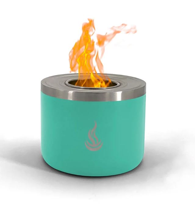 RETI Fire Tabletop Fireplace - Ocean Teal product image