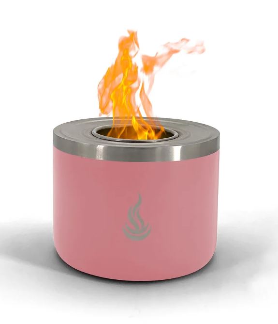 RETI Fire Tabletop Fireplace - Rose Pink product image