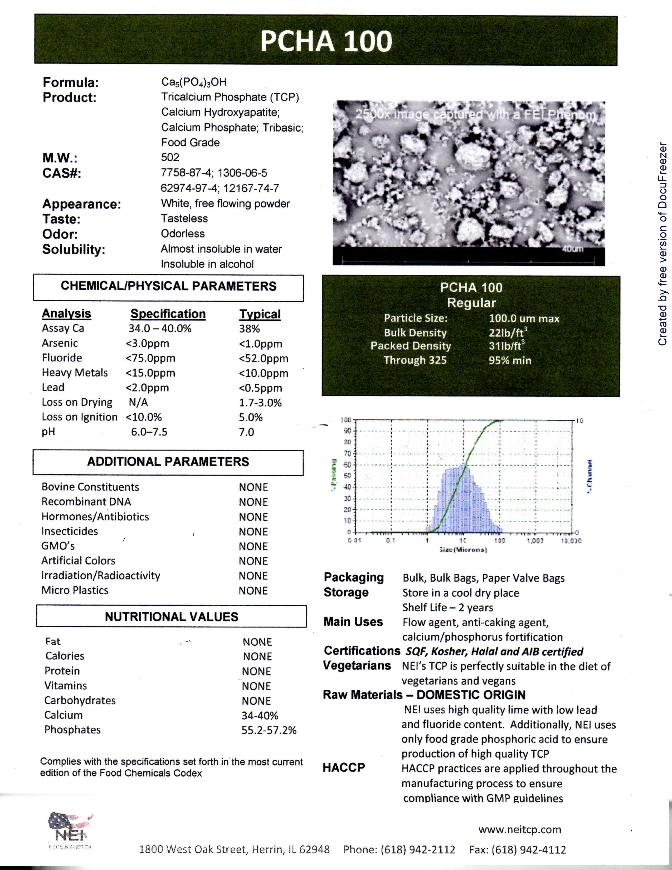 TCP PCHA100 2000lbs product image