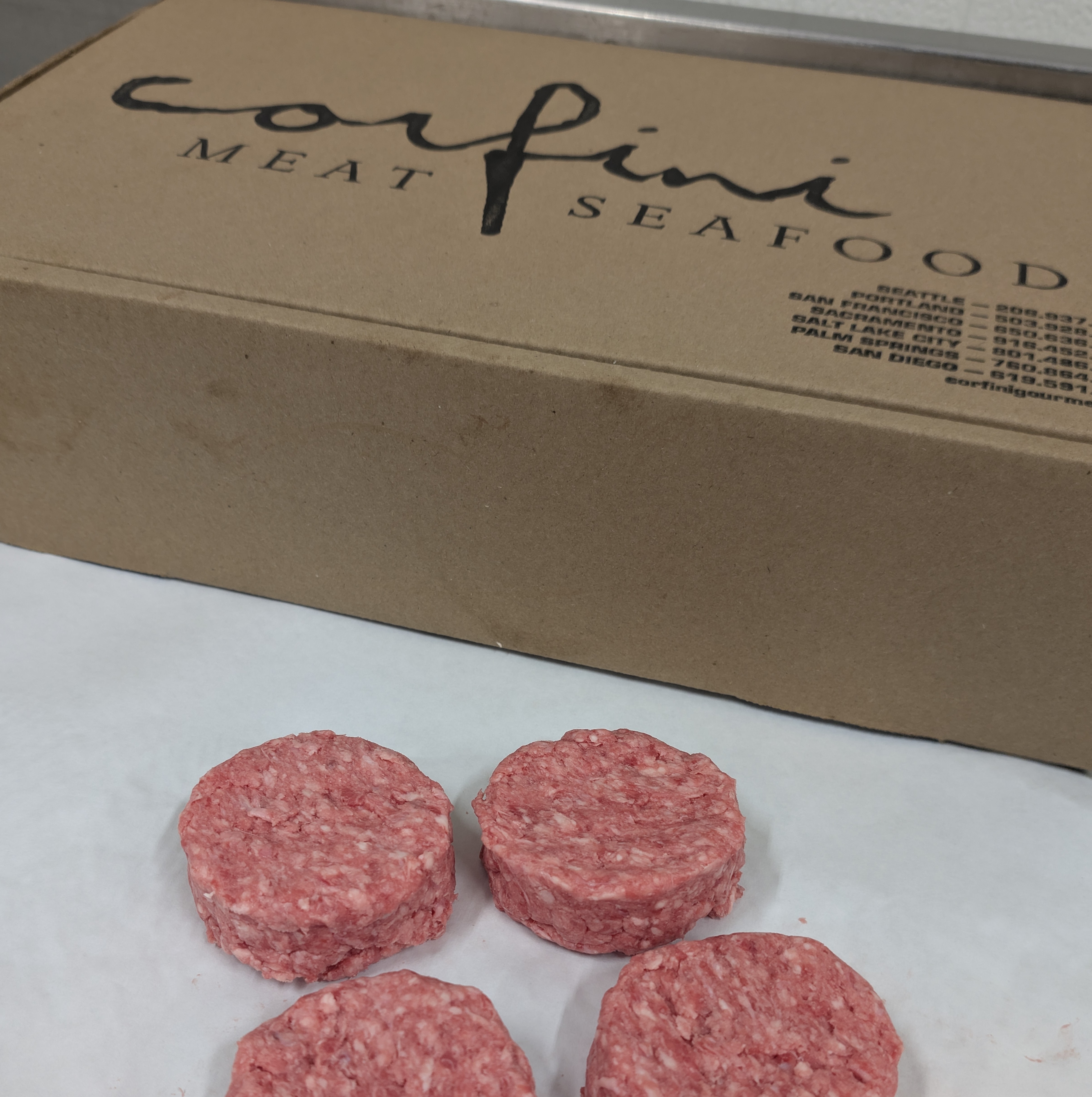 Beef Patties-Corfini Meat & Seafood product image