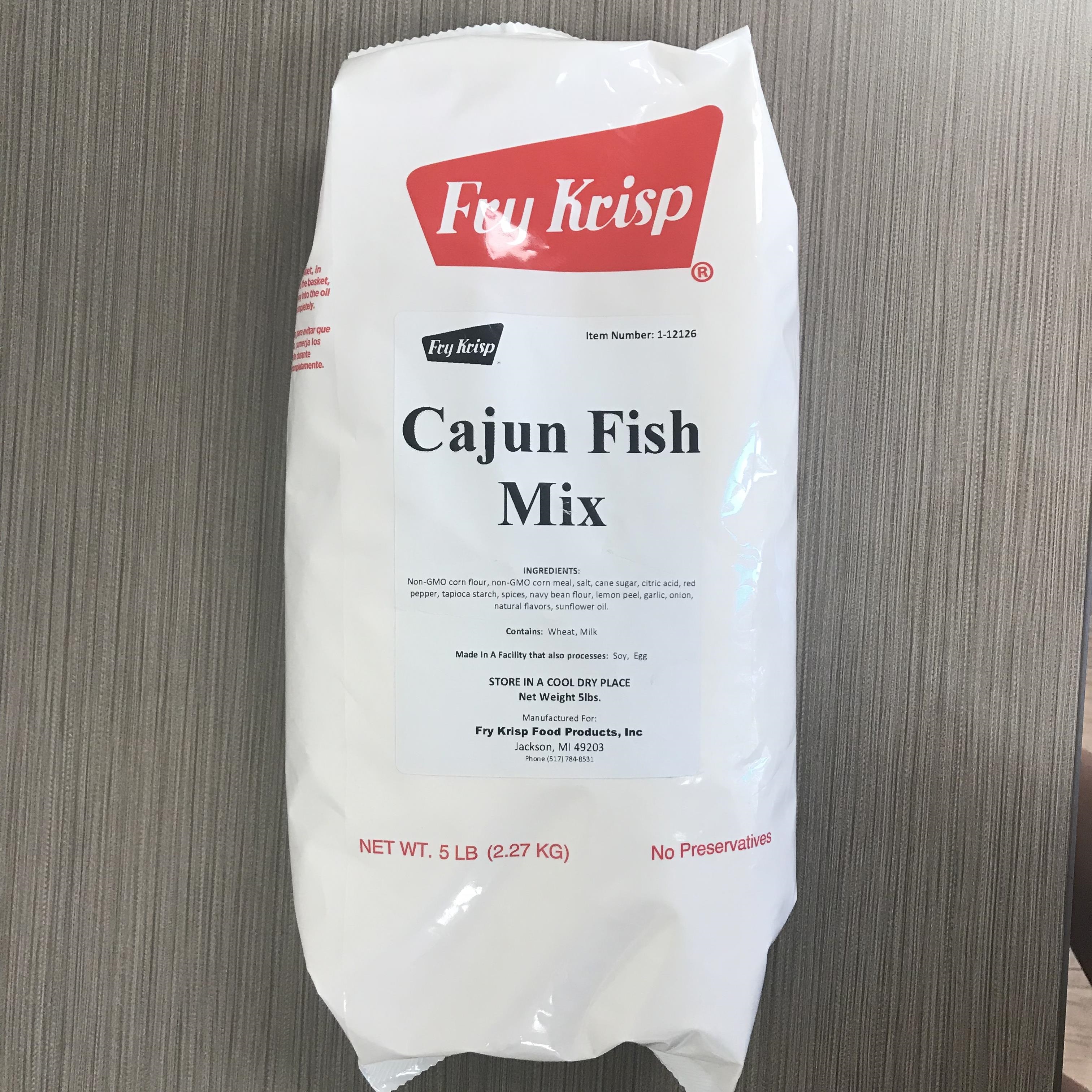 6 x 5# Case-Cajun Fish Mix product image