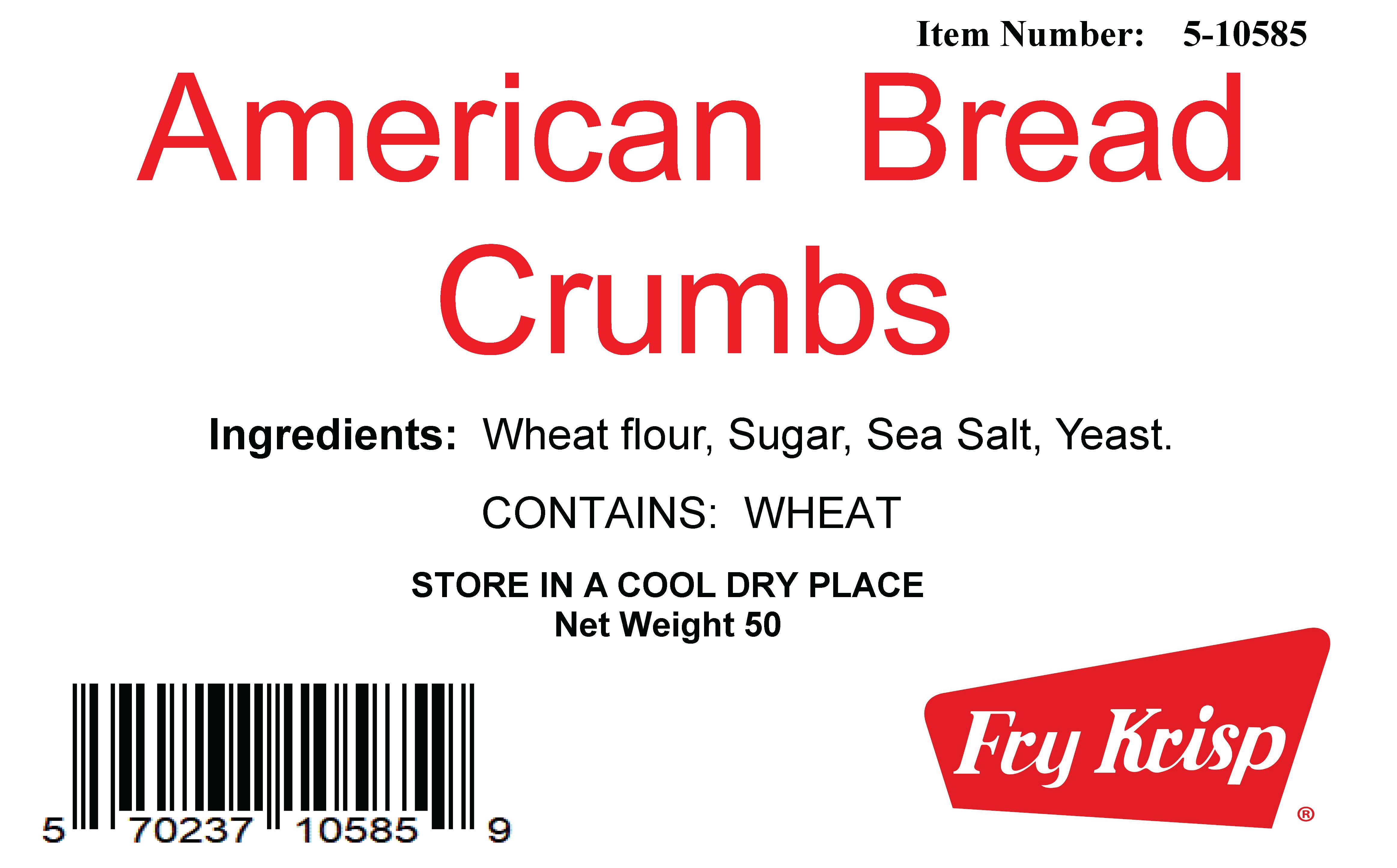 50# Bag American Bread Crumb product image