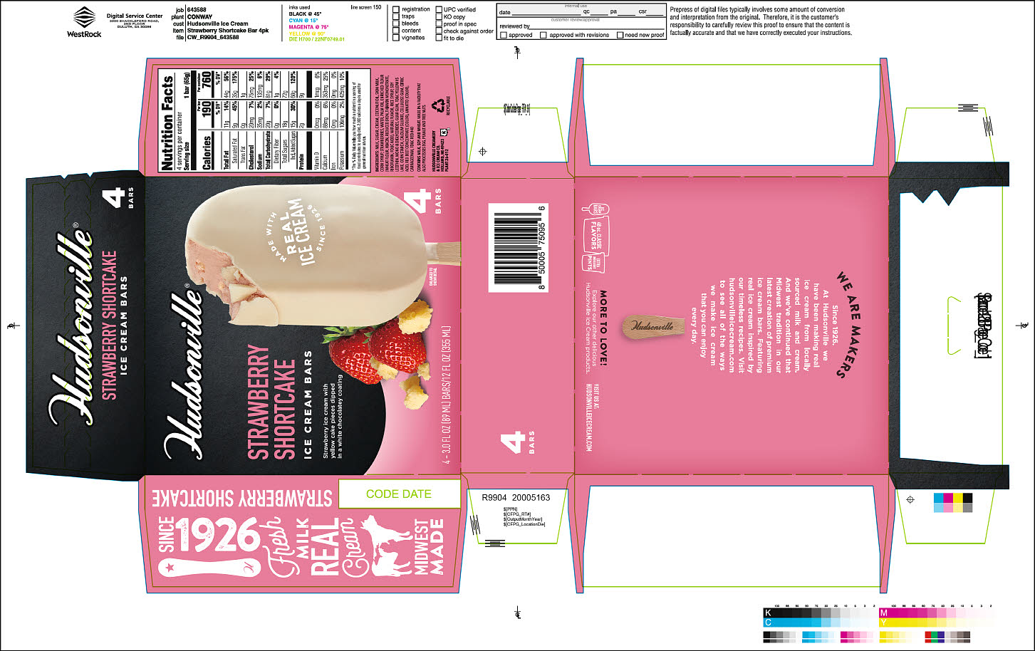 HIC Strawberry Shortcake Box - Packaging - Non Food Contact - WestRock ...