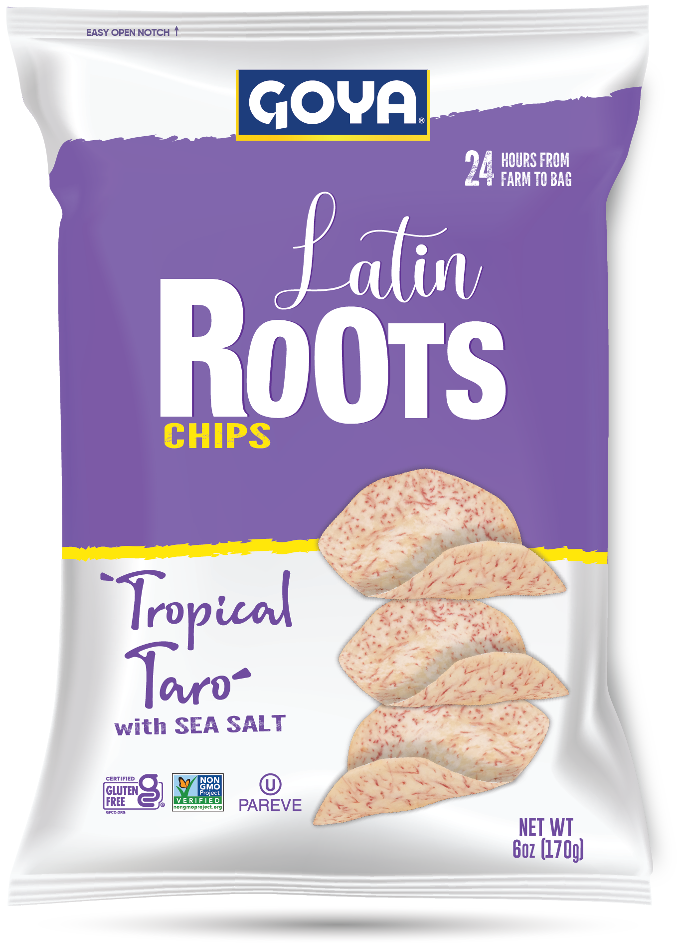 Goya Root Chips Tropical Taro 6/6 oz product image