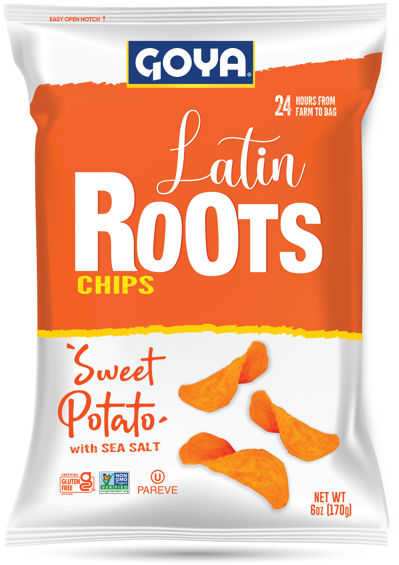 Goya Root Chips Sweet Potato 6/6 oz product image