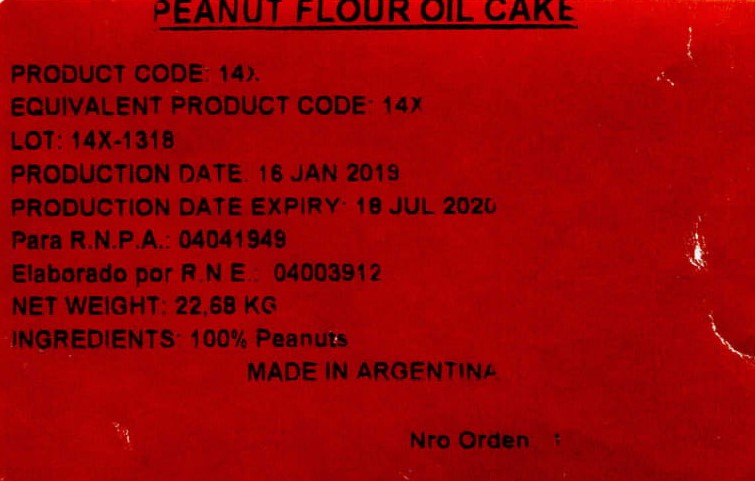 Peanut Flour, 14% Fat, Extra-Strong Roast product image
