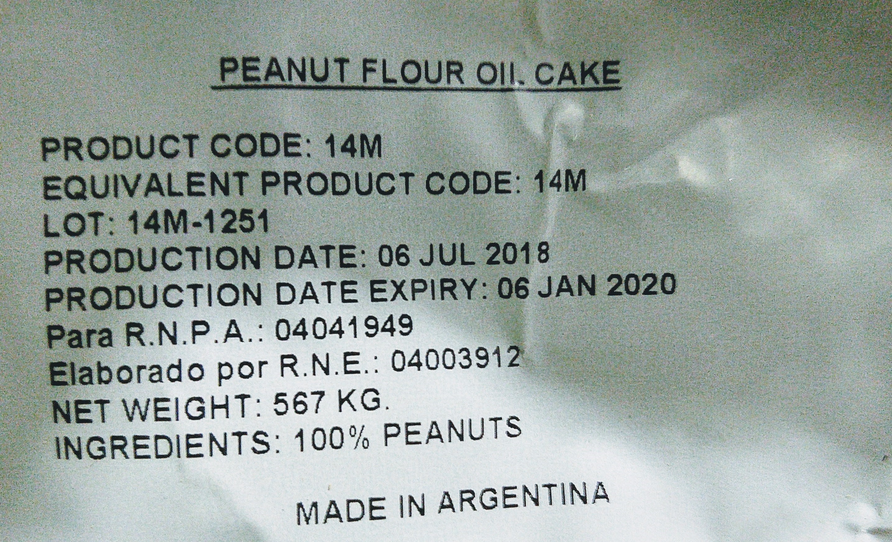 Peanut Flour, 14% ,Fat, Medium Roast product image