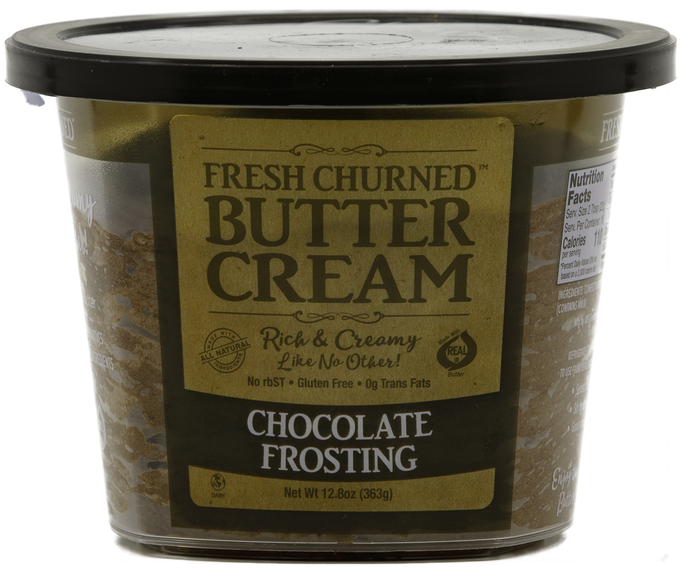 Fresh Churned Chocolate Butter Cream Frosting product image