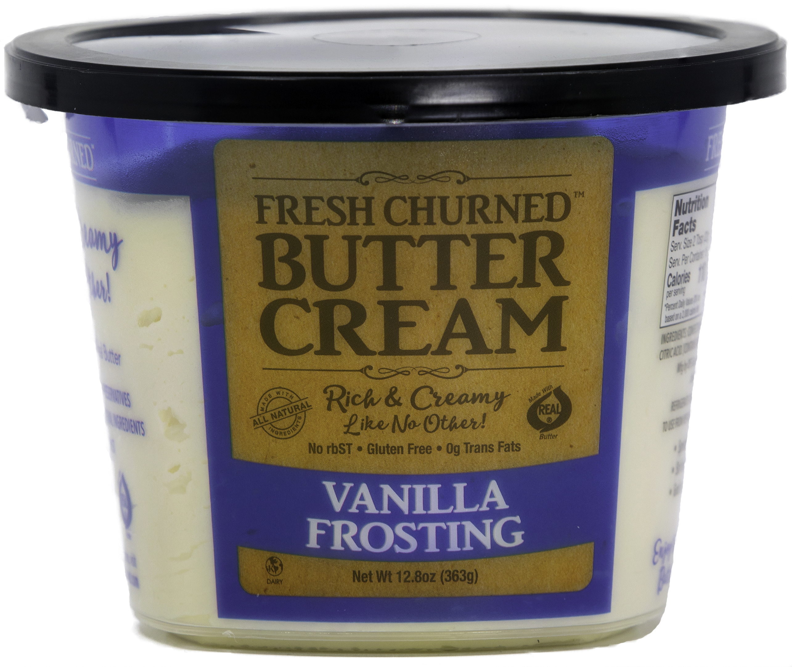 Fresh Churned Vanilla Butter Cream Frosting product image