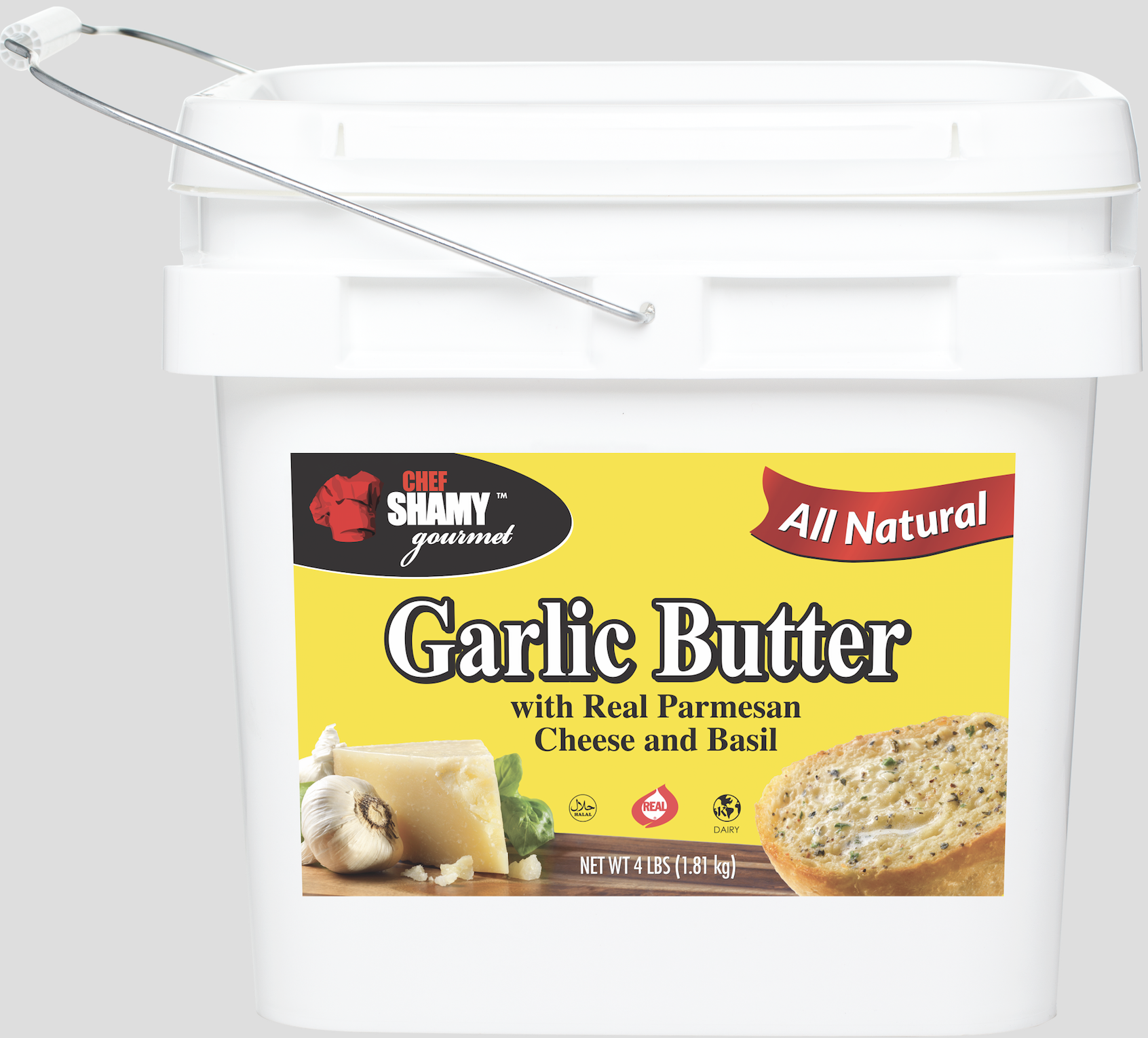 Garlic Butter with Parmesan and Basil Bucket product image