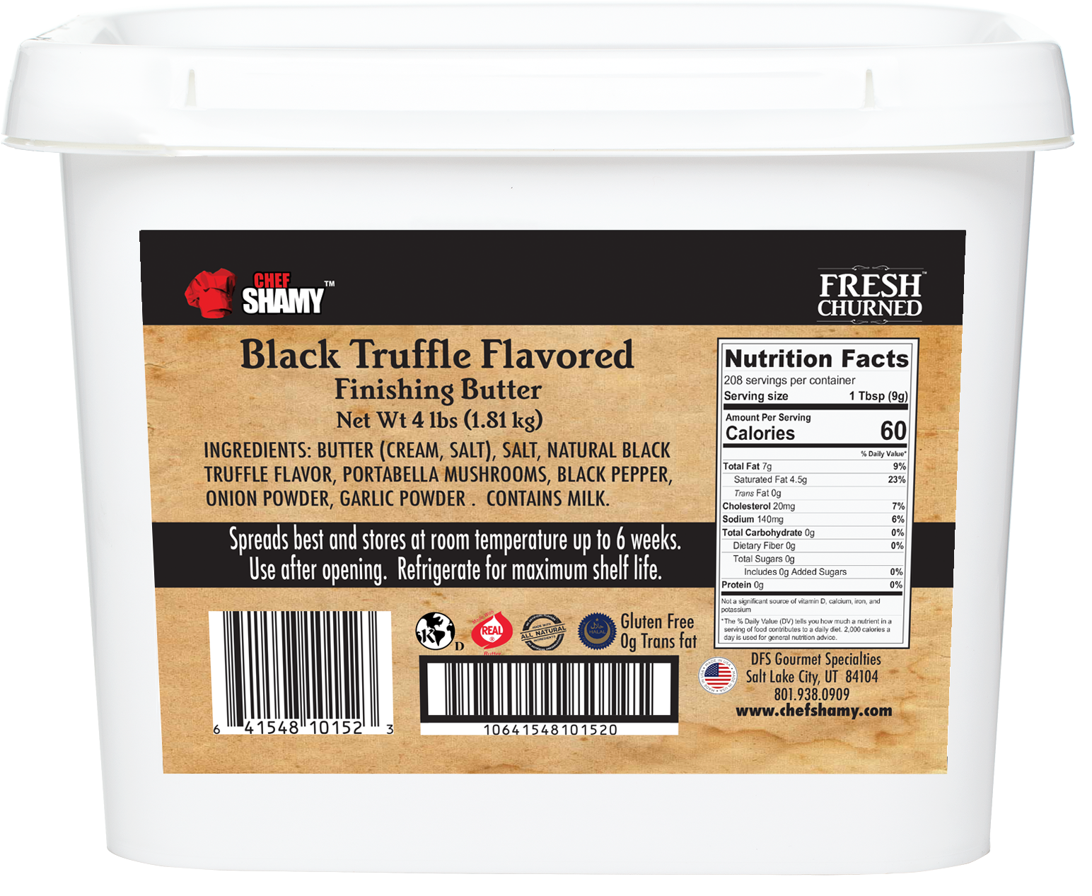Black Truffle Butter 1 gal Bucket product image