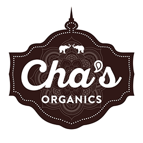 Cha's Organics logo